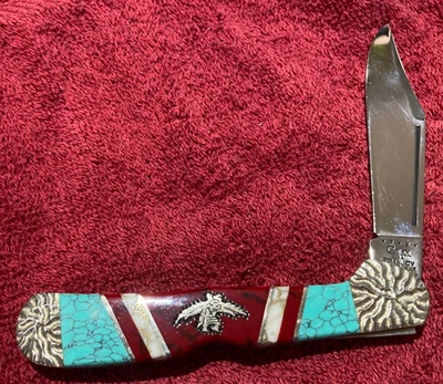 Case Yellowhorse Copperlock Eagle Dancer - Image 1 of 3