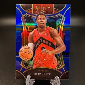 2023-24 Panini Select Mezzanine Blue Prizm RJ Barrett #400 Toronto Raptors - Picture 1 of 2