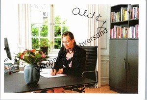 Original Autogramm Astrid Krag Ministerin Dänemark /// Autograph signiert 353342 - Picture 1 of 1