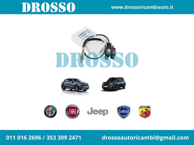 SENSORE PARTICOLATO FAP ORIGINALE FIAT 500X RENEGADE COMPASS 1.6 2.0 6000633292 - Immagine 1 di 4