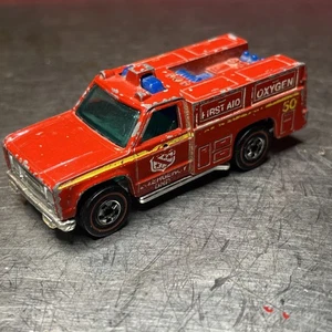 Hot Wheels, Redline ,1974, Emergency Unit , Hong Kong - Picture 1 of 10