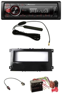 Pioneer MP3 DAB 1DIN AUX USB Autoradio für Ford C-Max Galaxy Focus ab 2007 glänz - Bild 1 von 10