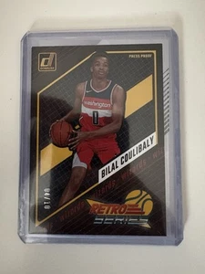 2023-24 Panini Donruss Bilal Coulibaly Retro Series RC Gold /10 #10 Wizards - Bild 1 von 1
