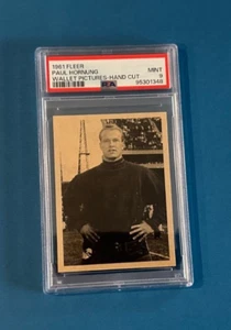 1961 Fleer Wallet Pictures Paul Hornung Packers Notre Dame - PSA MINT 9 - NICE!! - Picture 1 of 2