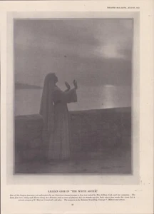 Lillian Gish in 'The White Sister' - August 1923 - Early Original Theatre Print - Picture 1 of 1