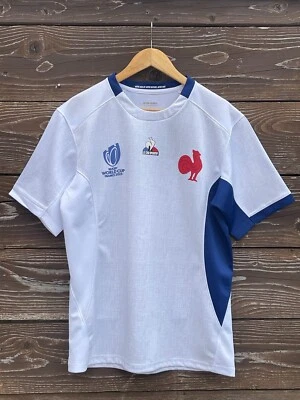 Maillot de Rugby blanc extérieur - XV de France - Coupe du Monde 2023 - Réplique