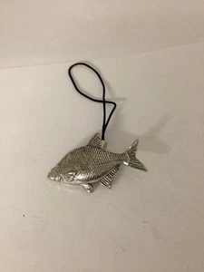 Bream PP-F03 English Pewter Emblem on a Mobile Phone Charm - Picture 1 of 1