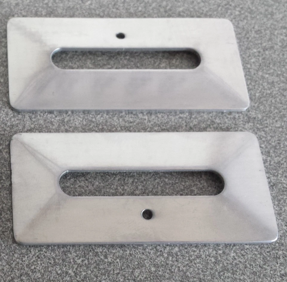 AC Ace Bristol Cobra 289 427 Shelby Windscreen Frame Cover Escutcheon plates - Image 1 of 1