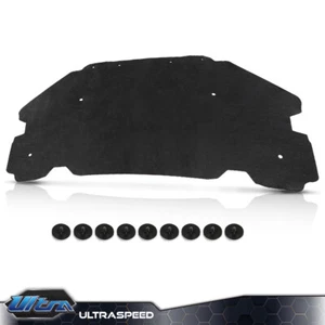 Fit For 05-10 Pontiac G6 Hood Insulation Pad 1/2" With Clips Heat Blanket - Picture 1 of 12