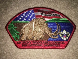 Pfadfinder Anthony Wayne Gebiet Indiana Rat JSP 2001 National Jamboree Aufnäher - Bild 1 von 1