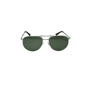 Persol Designer Classic Aviator Sunglasses Silver Grey Lens PO2455s - Picture 1 of 6