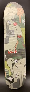 Frank Kozik SIGNED Dr. Bomb Camo Anarchy Skateboard Deck and Print AP LE 7 RARE - Picture 1 of 4