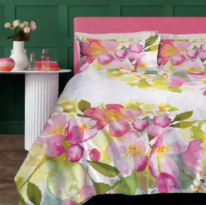BLUEBELLGRAY Wild Hedgerow Double Size Duvet Cover Set & 2 Pillowcases Brand New - Picture 1 of 3