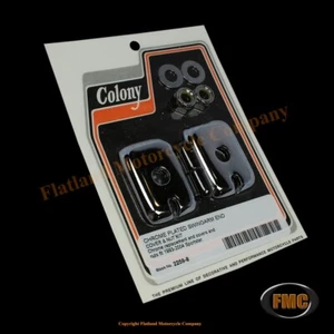 Colony 2259-8, Swing Arm End Cover & Nut Kit, 1993-2004 Sportster, Chrome - Bild 1 von 1