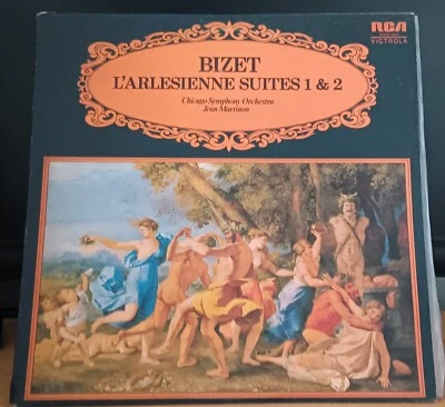Jean Martinon, CSO ‎– Bizet L'Arlesienne Suites 1 And 2 - LP Record excellent - Image 1 of 3