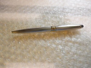 MONTBLANC MEISTERSTUCK STERLING SILVER BARLEY CORN BALLPOINT PEN - Picture 1 of 9