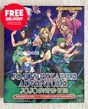 DVD Anime Jojo's Bizarre Adventure Jojo Complete Season 1-6 + Live Action Movie