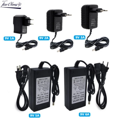 1A 2A 3A 5A Power Supply 9V to 85-265VAC Adapter Transformer For  LED light/CCTV - Image 1 of 4