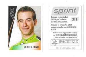 Vignette N°311 - Sprint 2013 - Edition Belge - Reinier Honig - Imagen 1 de 1