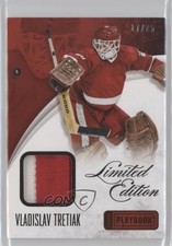 2013 Panini Playbook Limited Edition Materials Prime /25 Vladislav Tretiak HOF