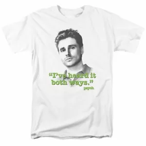 Psych Both Ways T Shirt Mens Licensed Classic TV Show Gus James White - Picture 1 of 2