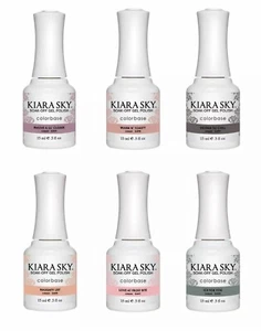 Kiara Sky Snow Place Like Home Collection - Gel Polish Full 6pcs 0.5oz G597-G602 - Picture 1 of 1
