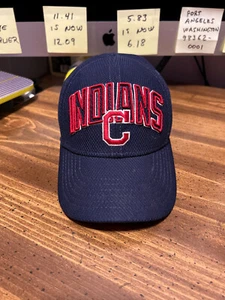 NIÑO PEQUEÑO New Era™ 39THIRTY™ ~ Sombrero de los Indios de Cleveland ~ Mercancía Genuina MLB - Imagen 1 de 10