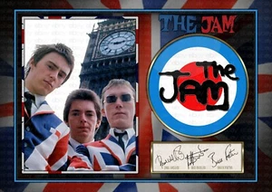 The Jam - Paul Weller - SIGNED ORIGINAL A4 PHOTO PRINT MEMORABILIA - Bild 1 von 4