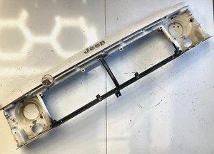 84-96 Jeep Cherokee XJ Front Header Panel (no grill) OEM USED WHITE - Picture 1 of 11