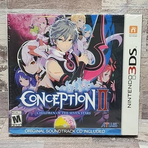 Conception II: Children of the Seven Stars Limited Edition w/ Soundtrack - 3DS - Picture 1 of 8