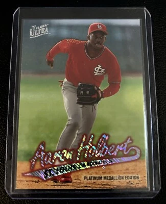 1997 Fleer Ultra - Platinum Medallion Edition #P271 Aaron Holbert - Image 1 of 2