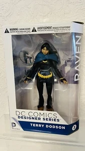 DC Comics Designer Series 6” Action Figure RAVEN Terry Dodson 2015 Mint Boxed - Picture 1 of 3