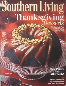 SOUTHERN LIVING MAGAZINE NOVEMBER 2024 - THANKSGIVING DESSERTS - Picture 1 of 2