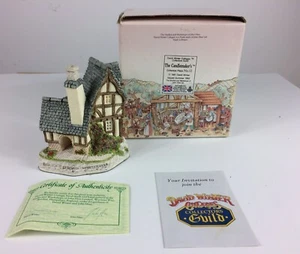 David Winter Cottages The Candlemaker’s - COA, Signed Original Box, 1992 No.12 - Picture 1 of 6