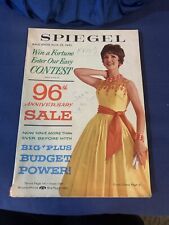 Vintage 1961 96th Anniversary Sale SPIEGEL CATALOG Vintage Fashion Home Goods