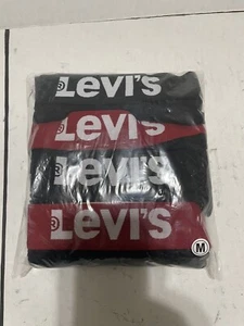 Levi's Boxer Briefs Large 4 Pc Underwear High Comfort Cotton Stretch M - Picture 1 of 5