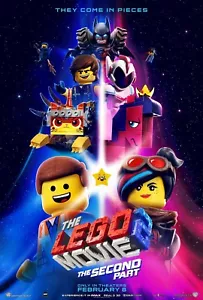 The Lego Movie 2 The Second Part Movie Poster 27x40 D/S Chris Pratt Will Arnet - Bild 1 von 1