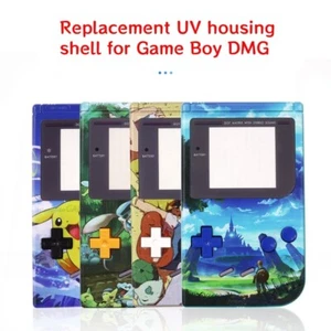 Replacement UV Printed Shell Full Shell Case+Screwdrivers Kit for Game Boy DMG - Picture 1 of 49