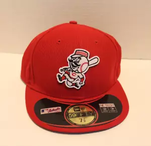 Neu mit Etikett Cincinnati Reds MLB New Era 59Fifty Mütze rot tailliert 2016 Diamond Era Größe 7 7/8 - Bild 1 von 10