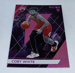 2019-20 Panini Chronicles PINK RECON #295 Rookie Card Coby White - Picture 1 of 2