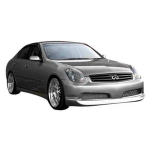 KBD Body Kits ING Style Polyurethane Front Lip Fits Infiniti G35 4DR Sedan 05-06 - Picture 1 of 7