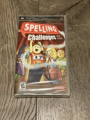 Spelling Challenges and More! Game| Sony PSP, 2007| Rated E| Educational, Fun - Image 1 of 4