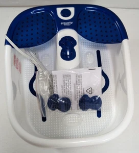 Equate Bubble Massage Foot Bath Toe Touch Control w/ Massage Attachments - Picture 1 of 11