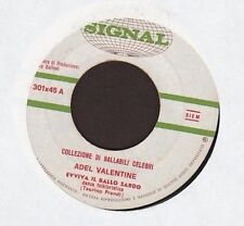 Adel Valentine, accordion - Evviva Il Ballo Sardo - Italian 7" single 45rpm