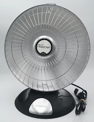 Presto HeatDish Plus Parabolic Electric Heater Model 0791708 - Image 1 of 4
