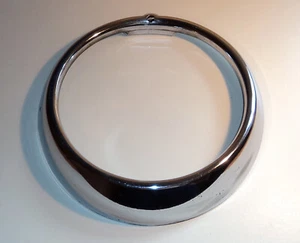 VW Escarabajo Beetle Bug T2 original Anillo de faros anillo cromado 113941177 headlightring - Imagen 1 de 4