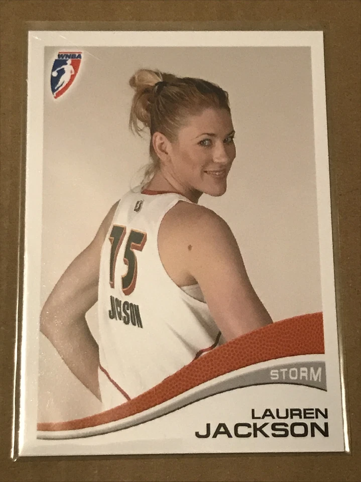 2007 Rittenhouse WNBA #5 Lauren Jackson Basketball Card HOF - Image 1 of 2