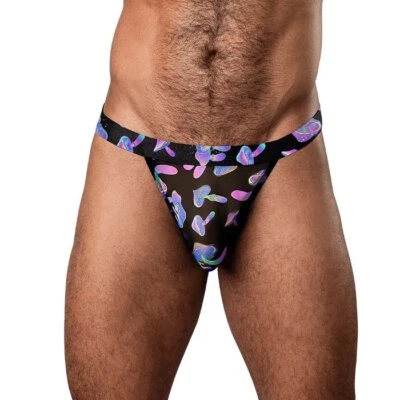 MALE POWER HAZY DAYZ MUSHROOM THONG MENS - Image 1 of 4