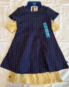 GAP Girl Toddler 2-dresses Size 4T New - Picture 1 of 5