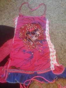 Vestido Shay Kawaii Ed Hardy Skelton - Imagen 1 de 7